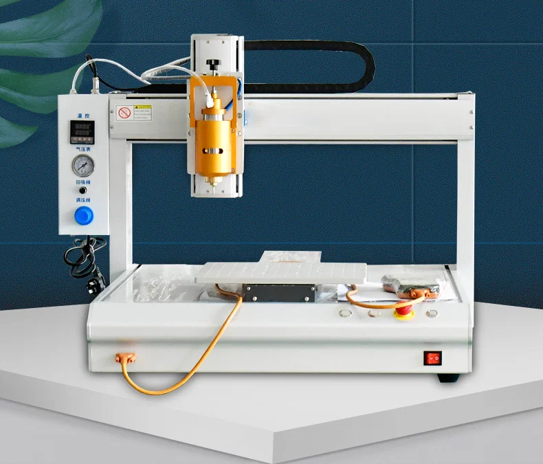 Робот для дозирования твердого клея, высококачественный настольный робот-дозатор клея 551, робот-дозатор горячего клея Viscosity